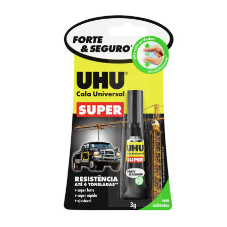 UHU COLA UNIVERSAL SUPER FORTE & SEGURO 3 G