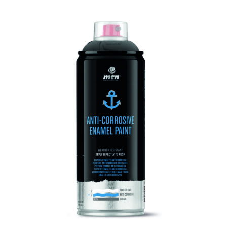 MTN PRO Esmalte Anticorrosivo Preto 400ml