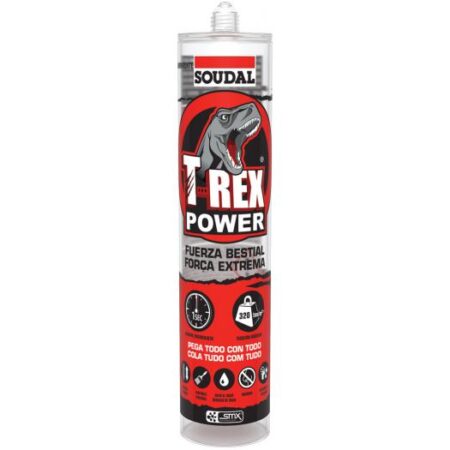 T-REX POWER TRANSPARENTE ÁGUA CARTUCHO 290 ML