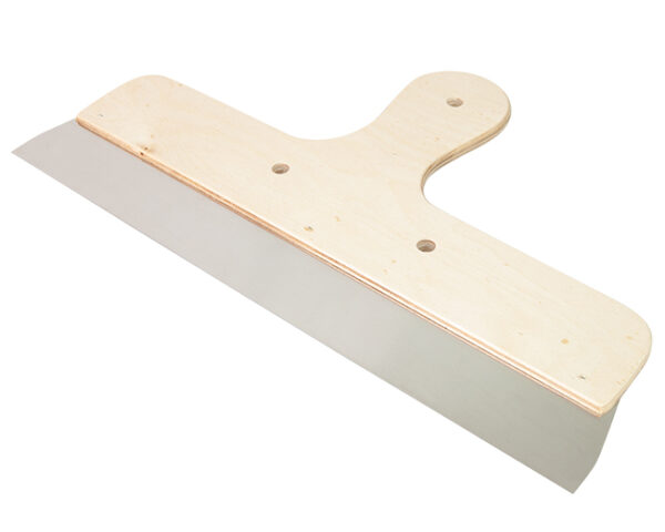 Espátula para alisar de inox 35 cm