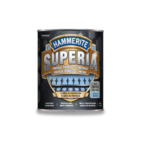 HAMMERITE SUPERIA BRILHANTE CINZENTO ESCURO 0,75L